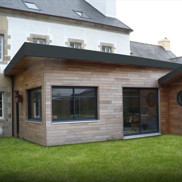 Extension de maison dans les Hautes-Pyrénées