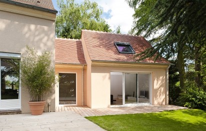 Extension de maison à Gardères